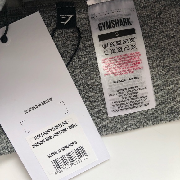 Gymshark S Flex Strappy Sports Bra Set - Picture 9 of 9